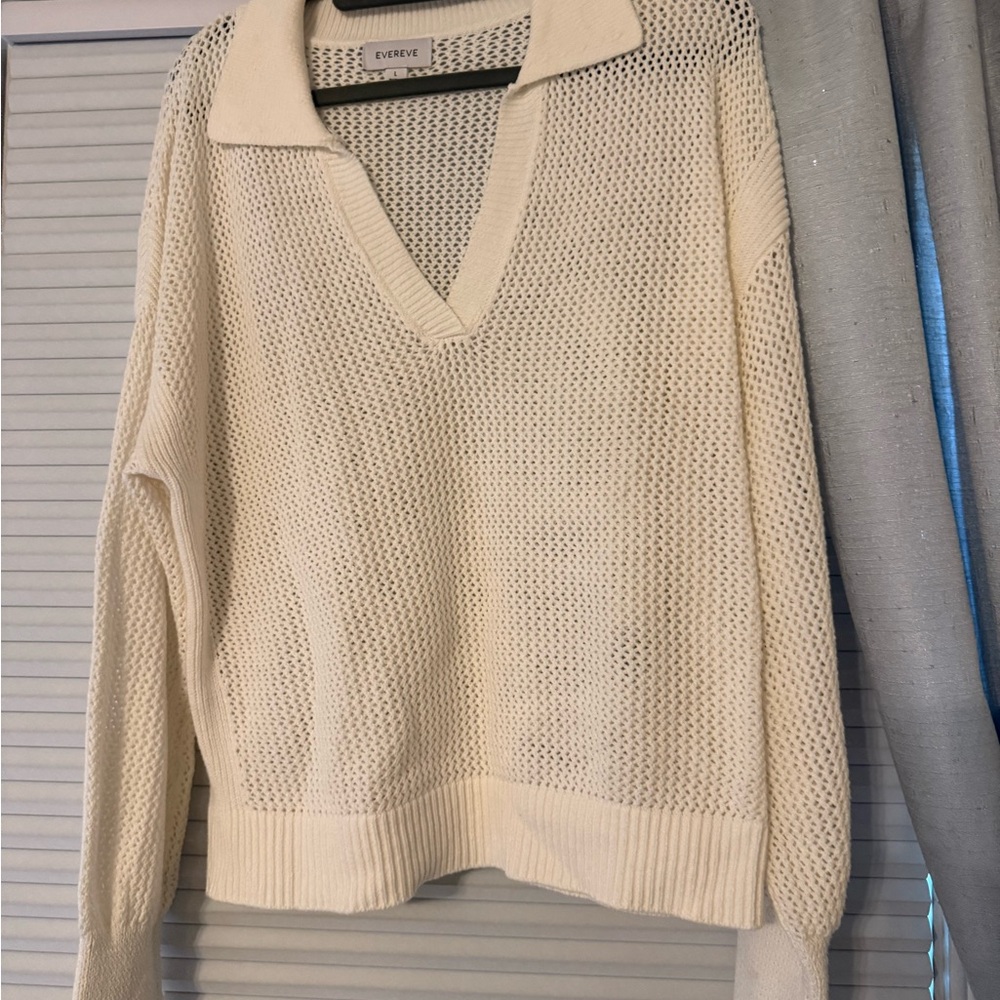 Evereve Women's Cream Sweater